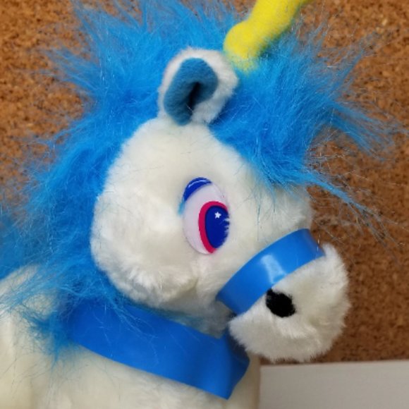 Vintage Ganz Unicorn Carnival Plush Stuffed Animal 80s 90s - Picture 4 of 8